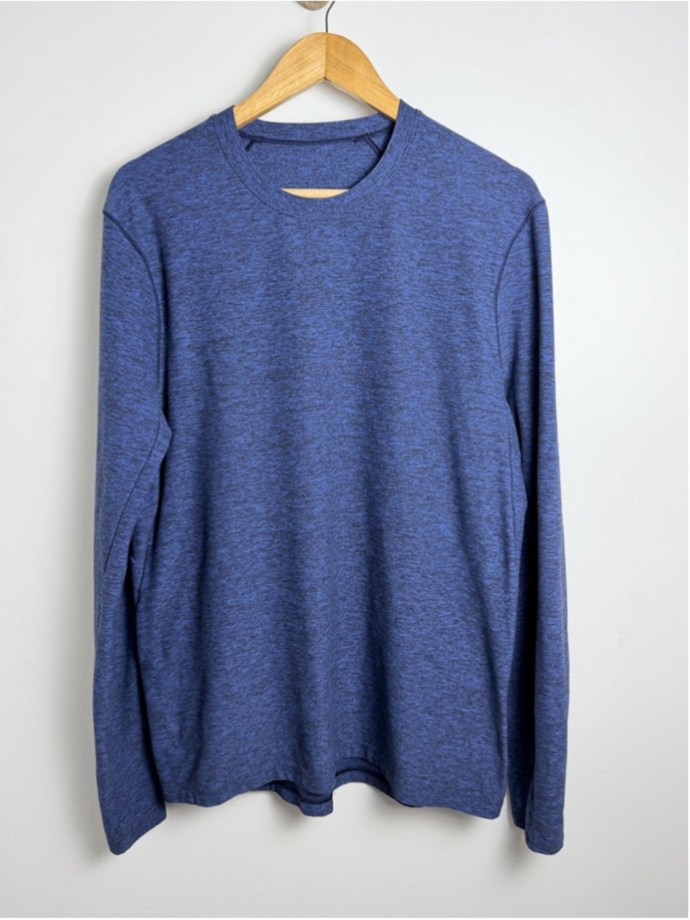 Lululemon Surge Warm Long Sleeve Rulu Large Moroccan Blue